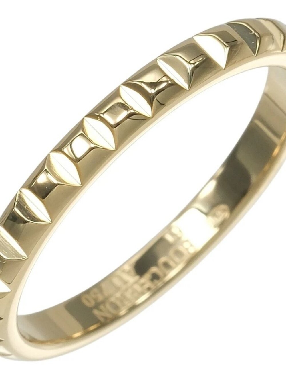 Boucheron Quatre Clos de Paris Medium Ring K18 yellow gold #9.5(US Size) 4...